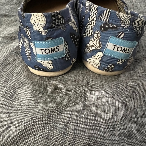 Toms. Hardly worn, don’t fit me. Rare and unavailable pattern! Rain cloud - Picture 6 of 6